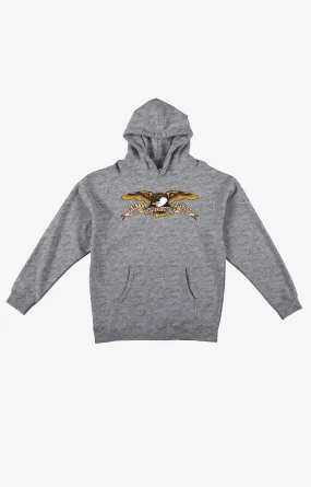 Anti Hero Eagle Youth Hoodie, Grey