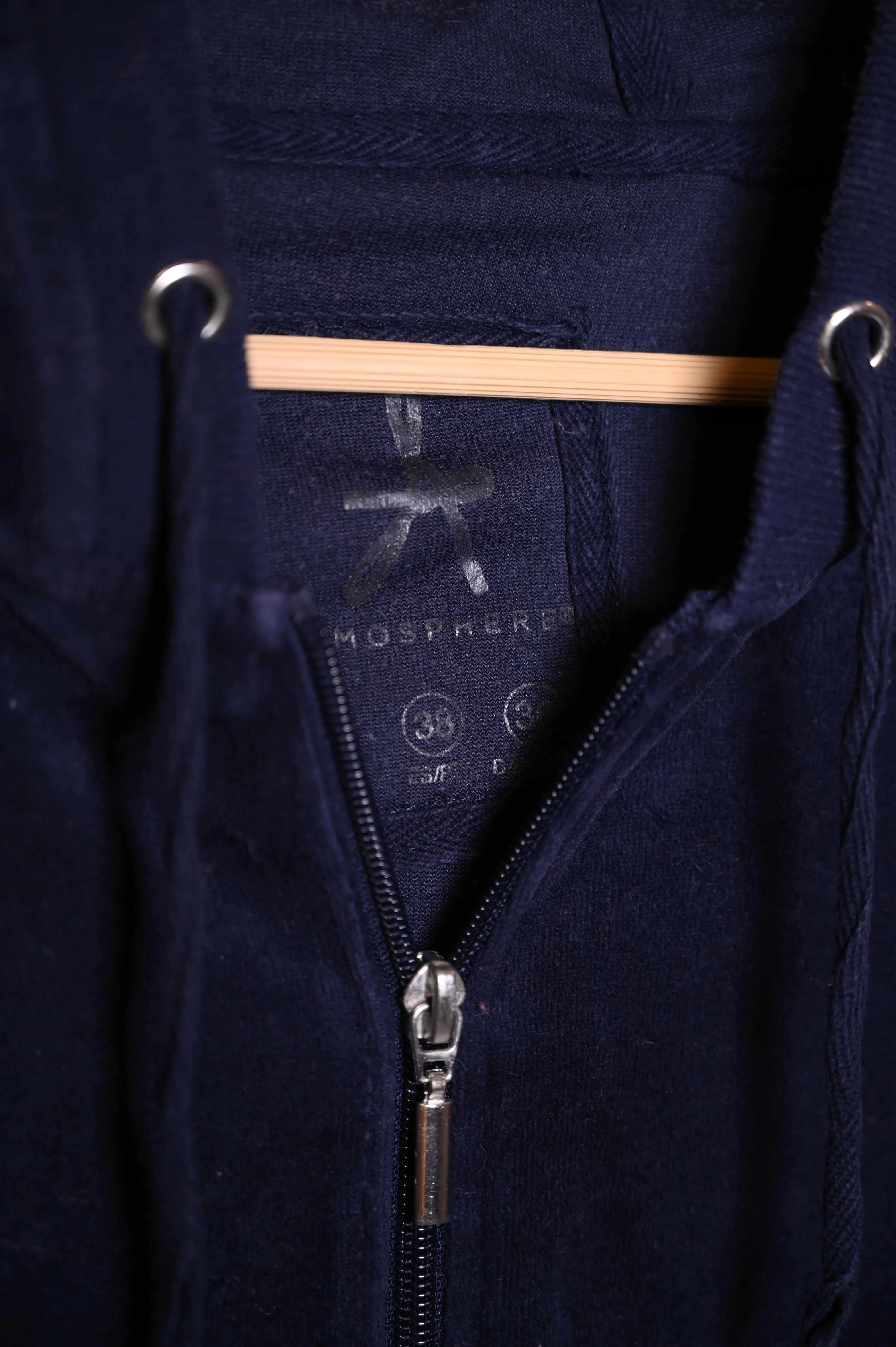 Atmosphere Navy Blue Hoodie - Small