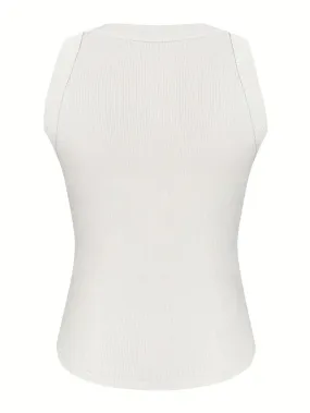 Bodycon Ribbed Tank