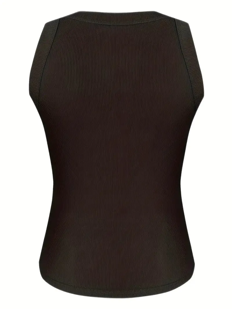 Bodycon Ribbed Tank