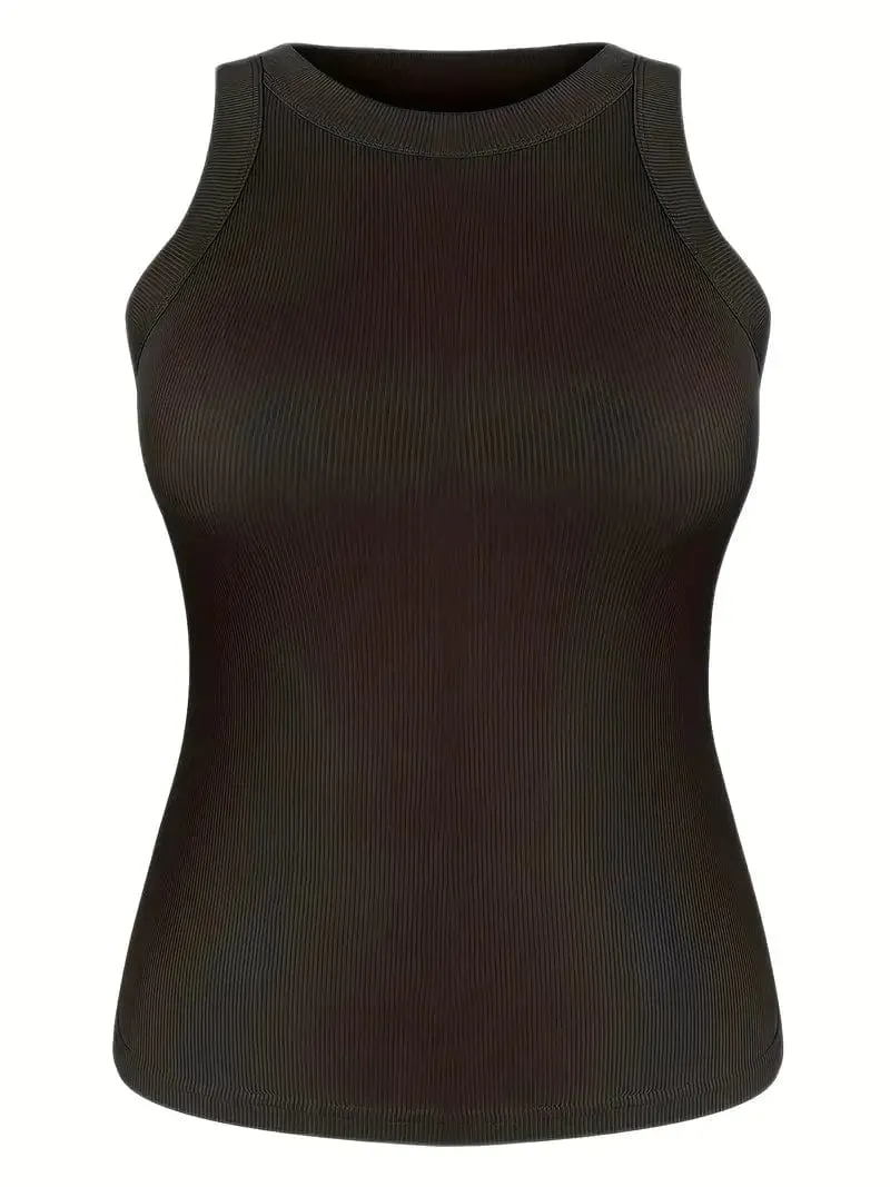 Bodycon Ribbed Tank