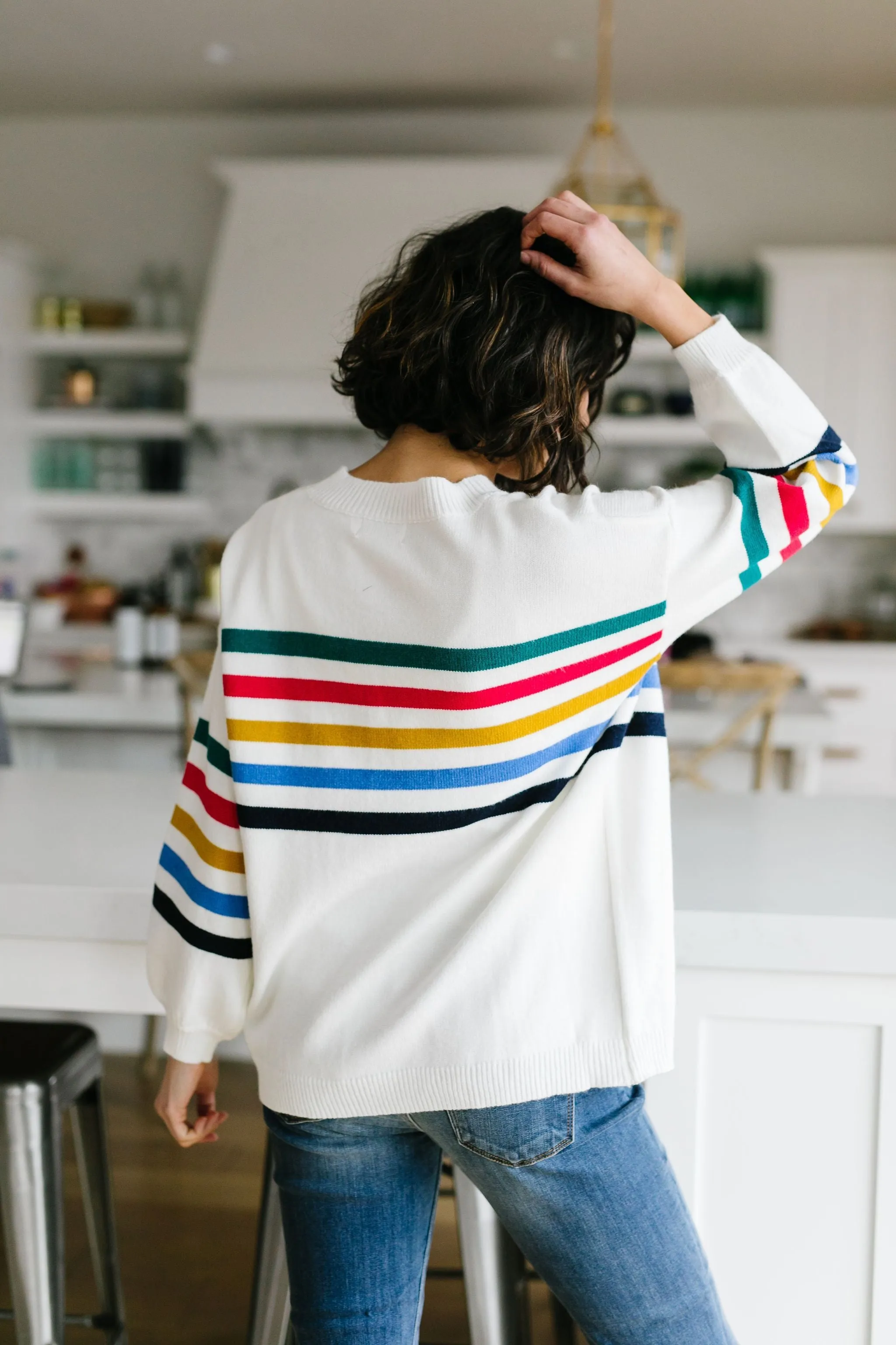 Bright Lines Sweater