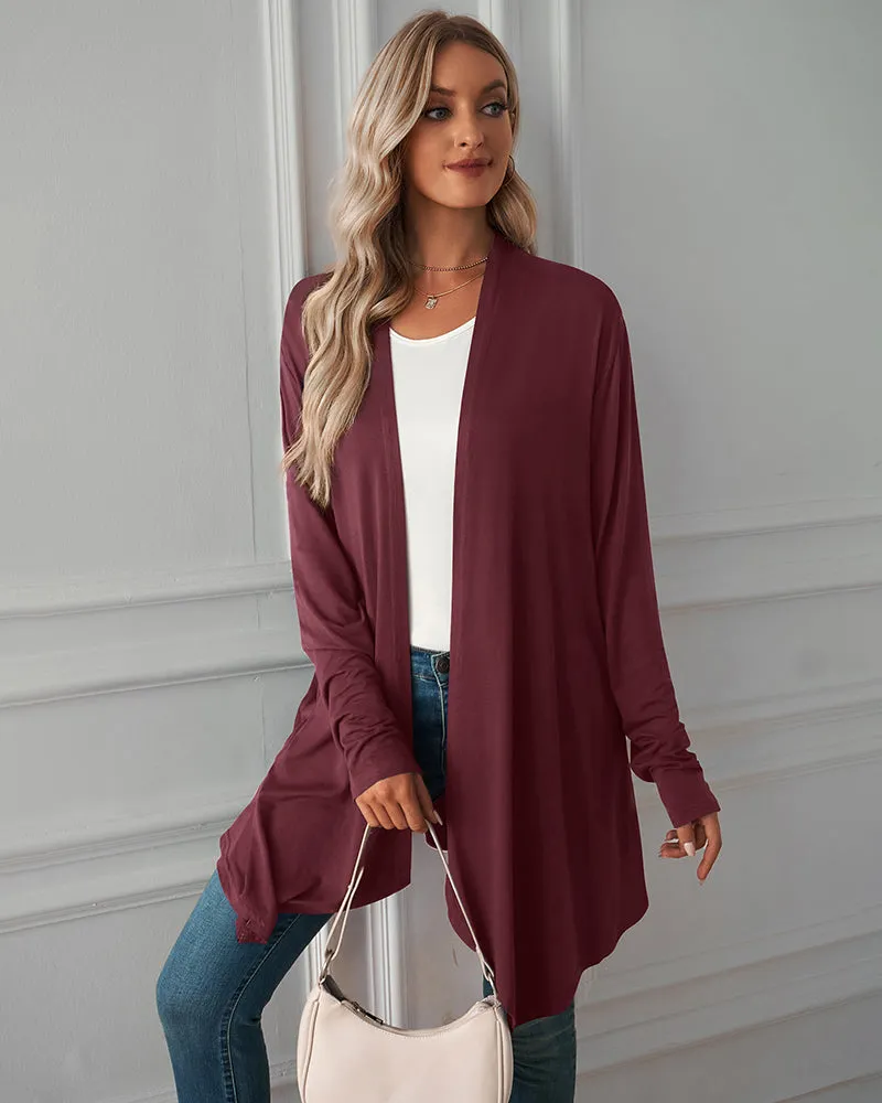 Cable Knit Oversized Dressy Cardigan Jackets Long Sleeve Cardigan Sweaters