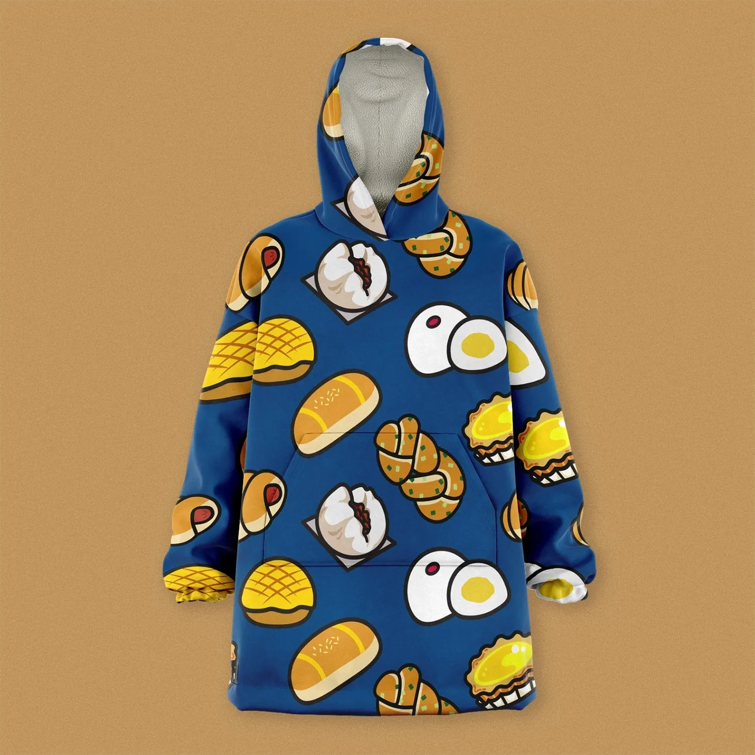 Chinese Bao Snug Blanket Hoodie