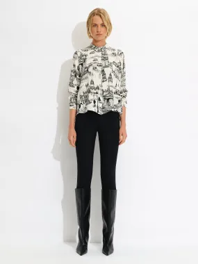 City Print Blouse