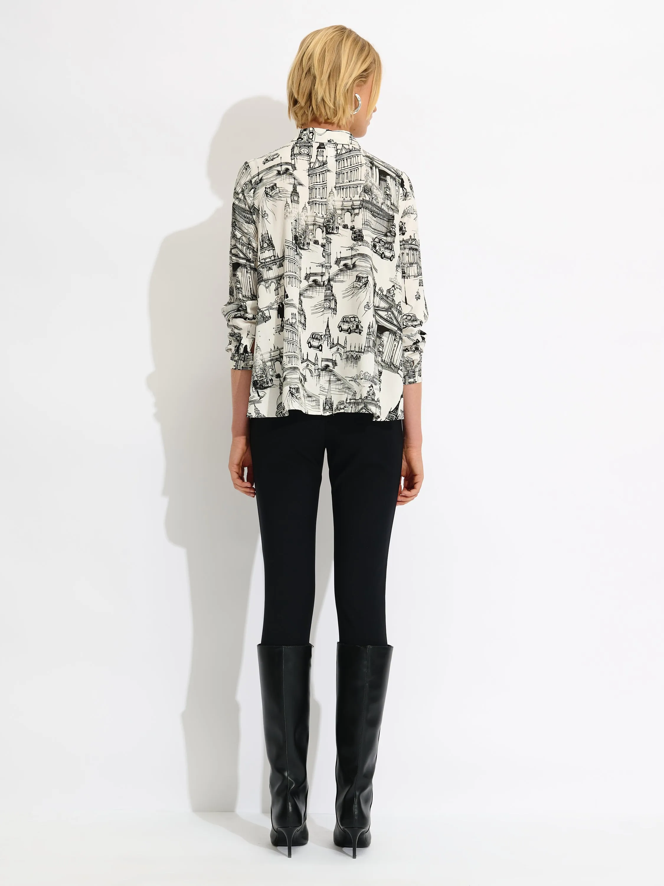 City Print Blouse