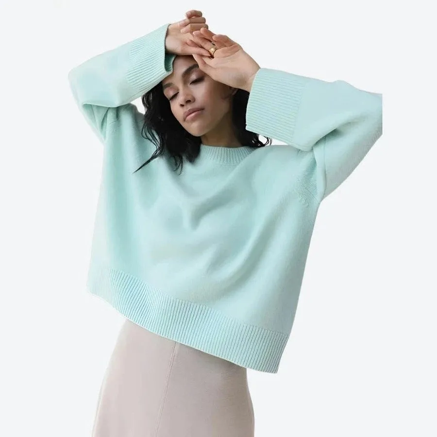 Classic Oversized Crewneck Sweaters