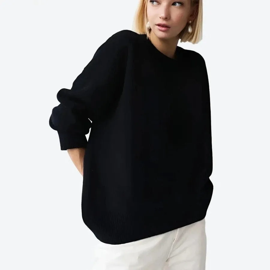 Classic Oversized Crewneck Sweaters