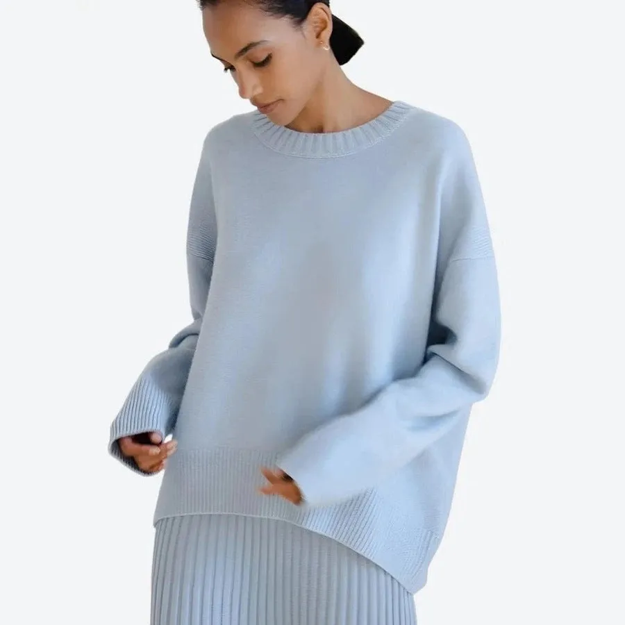 Classic Oversized Crewneck Sweaters