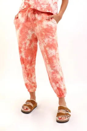 Coral Galaxy Relaxed Joggers