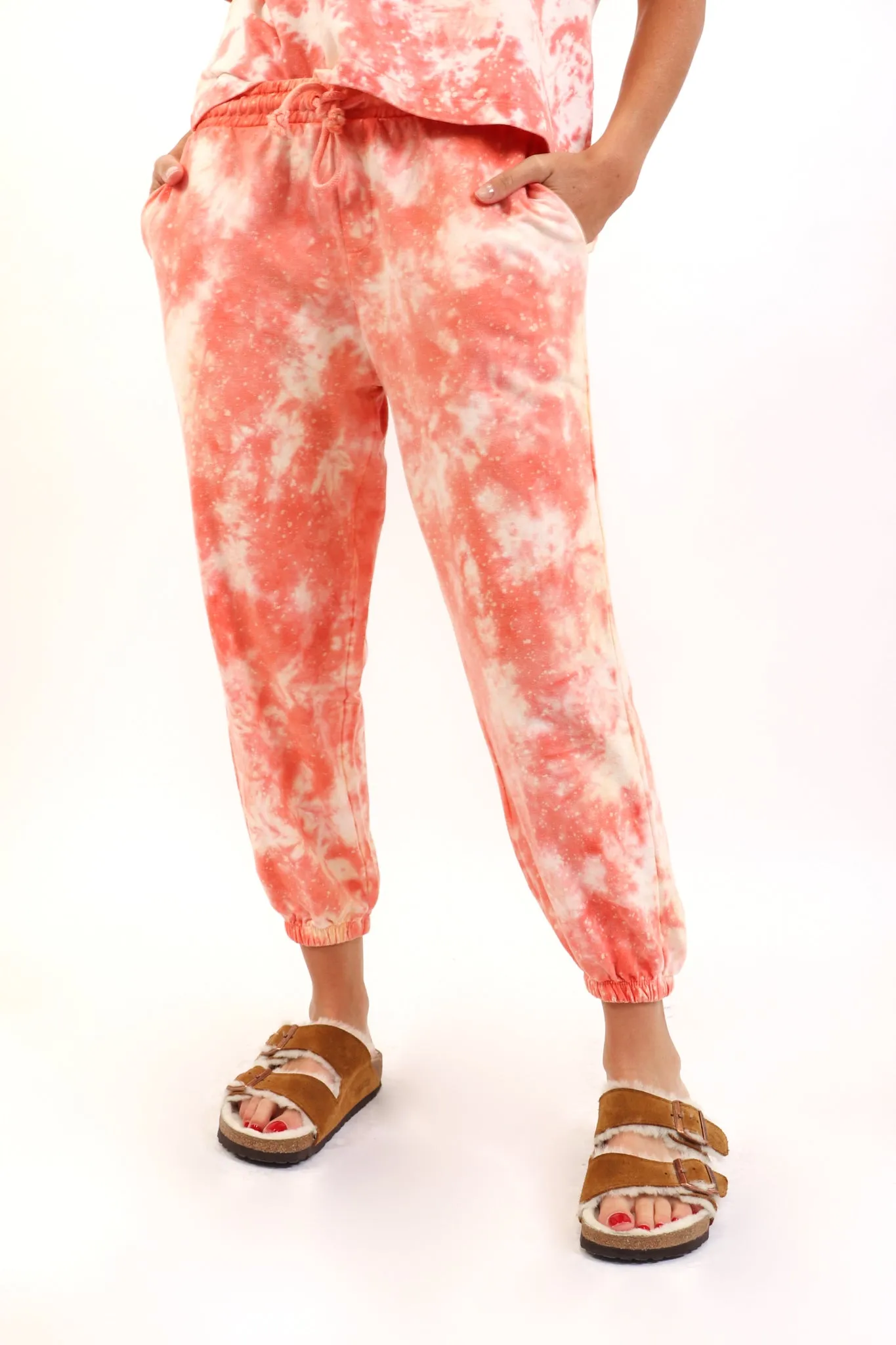 Coral Galaxy Relaxed Joggers