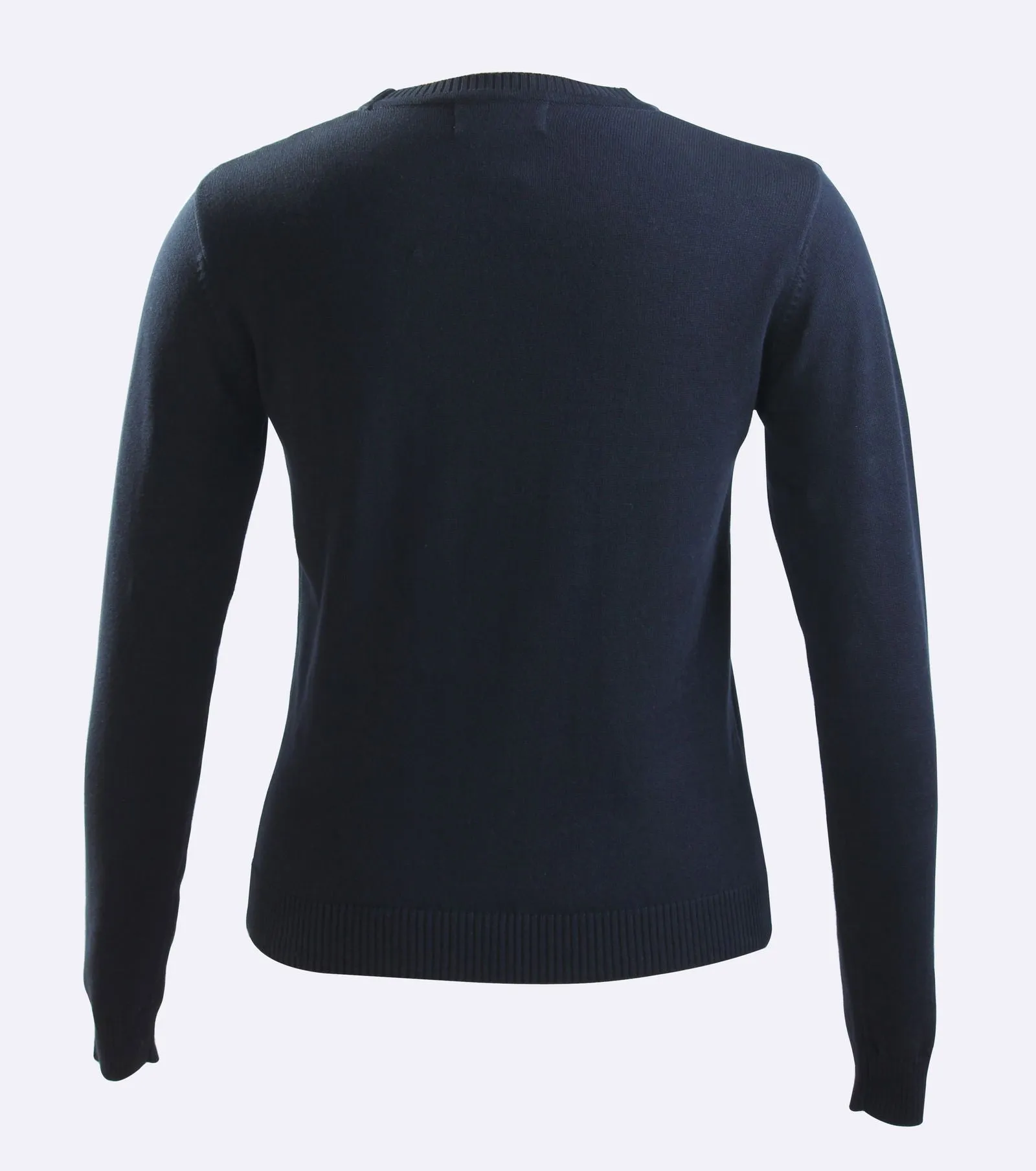 Elementary Navy Knit Crew neck sweater