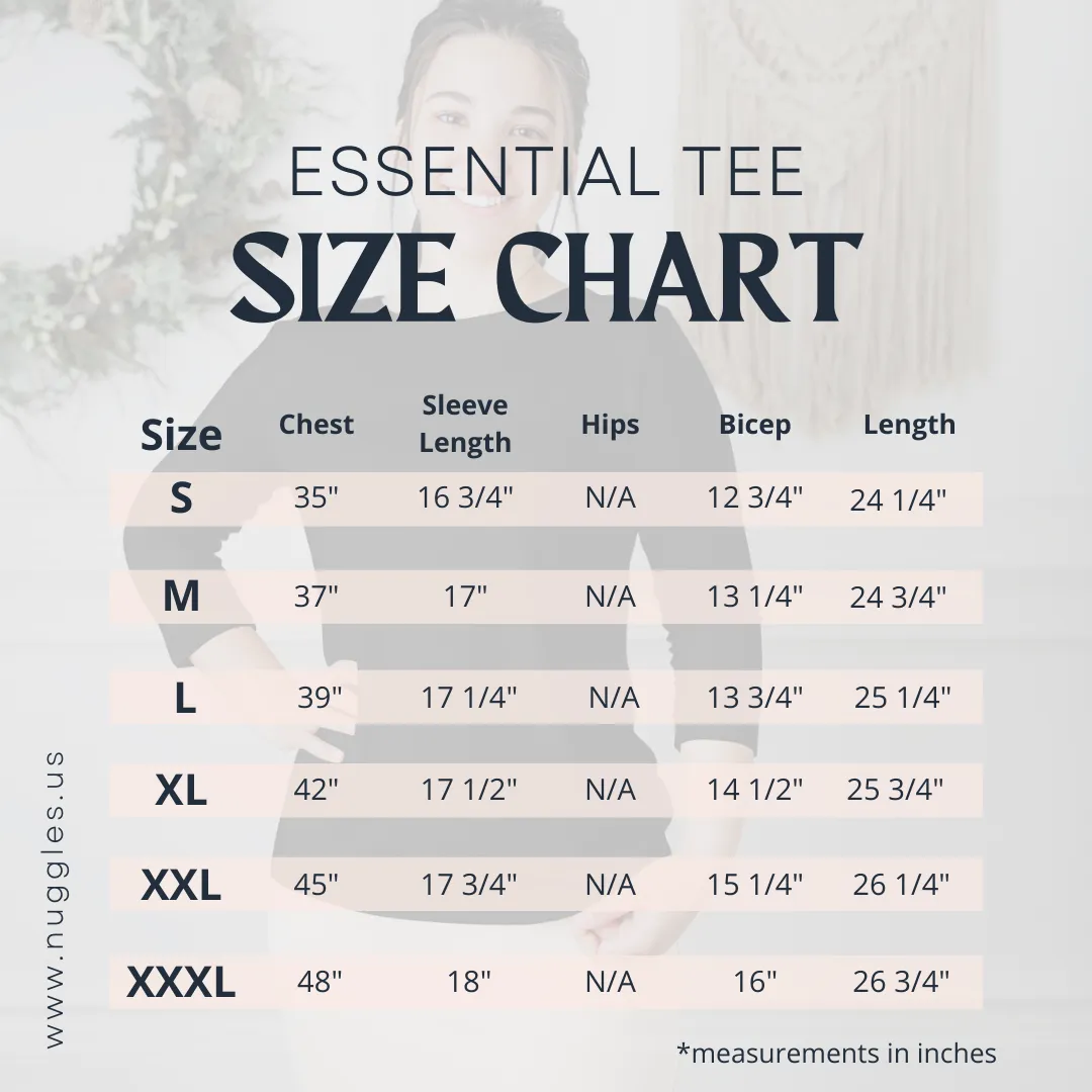 Essential 3/4 Tee Colors (Page 1/3)