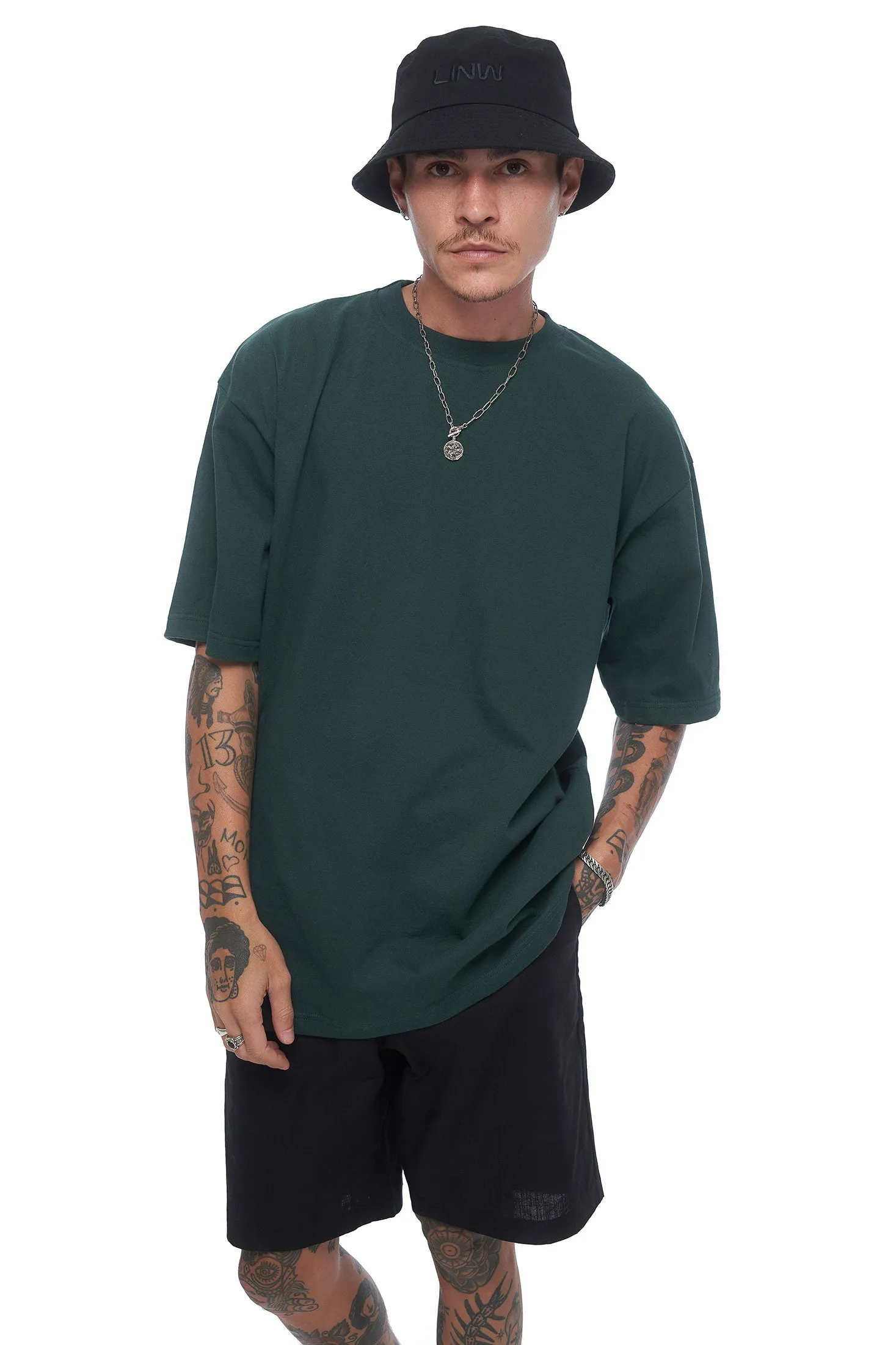 Essential Box Tee - Forrest