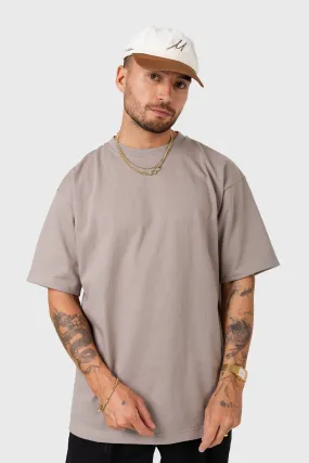 Essential Box Tee - Grey