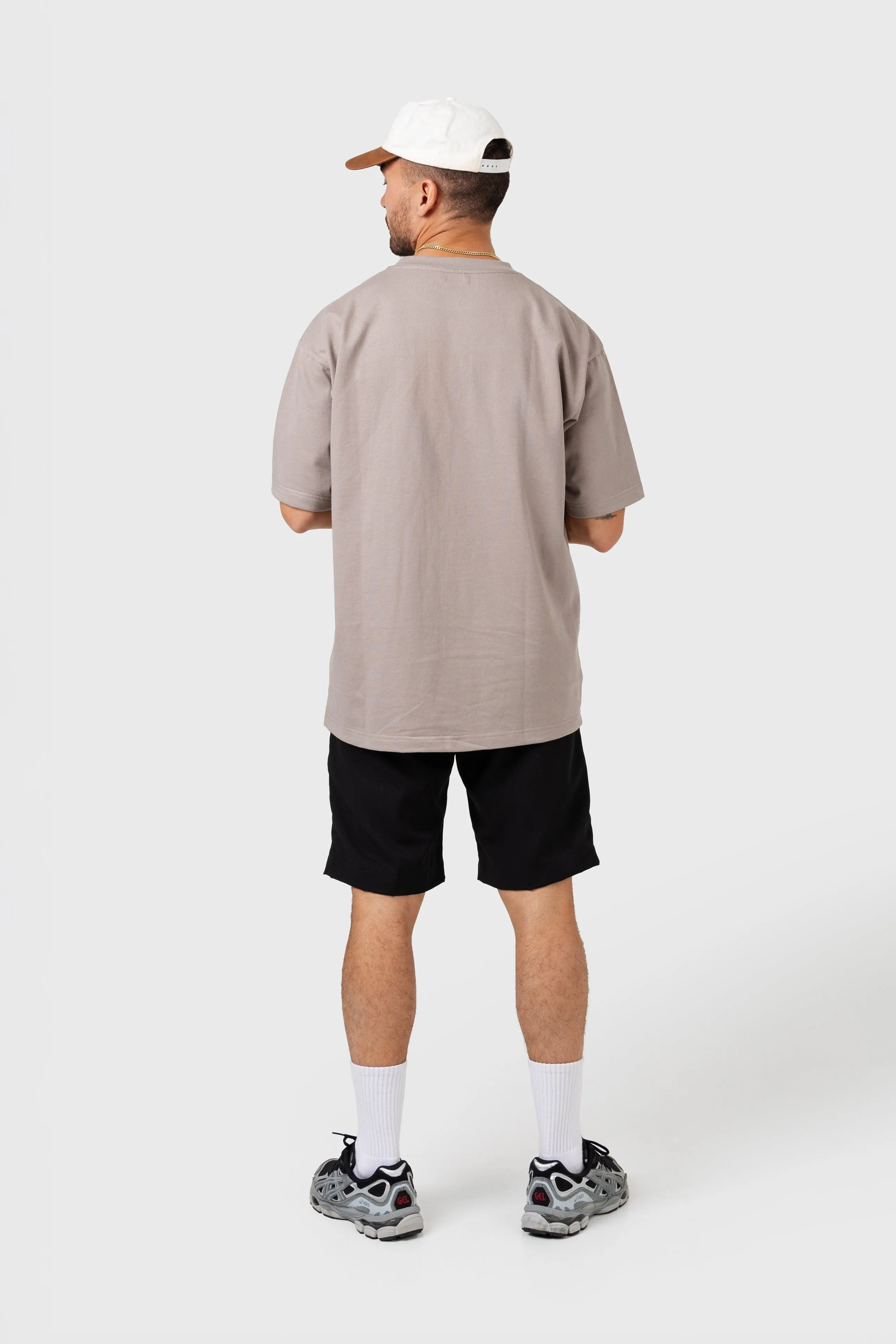 Essential Box Tee - Grey