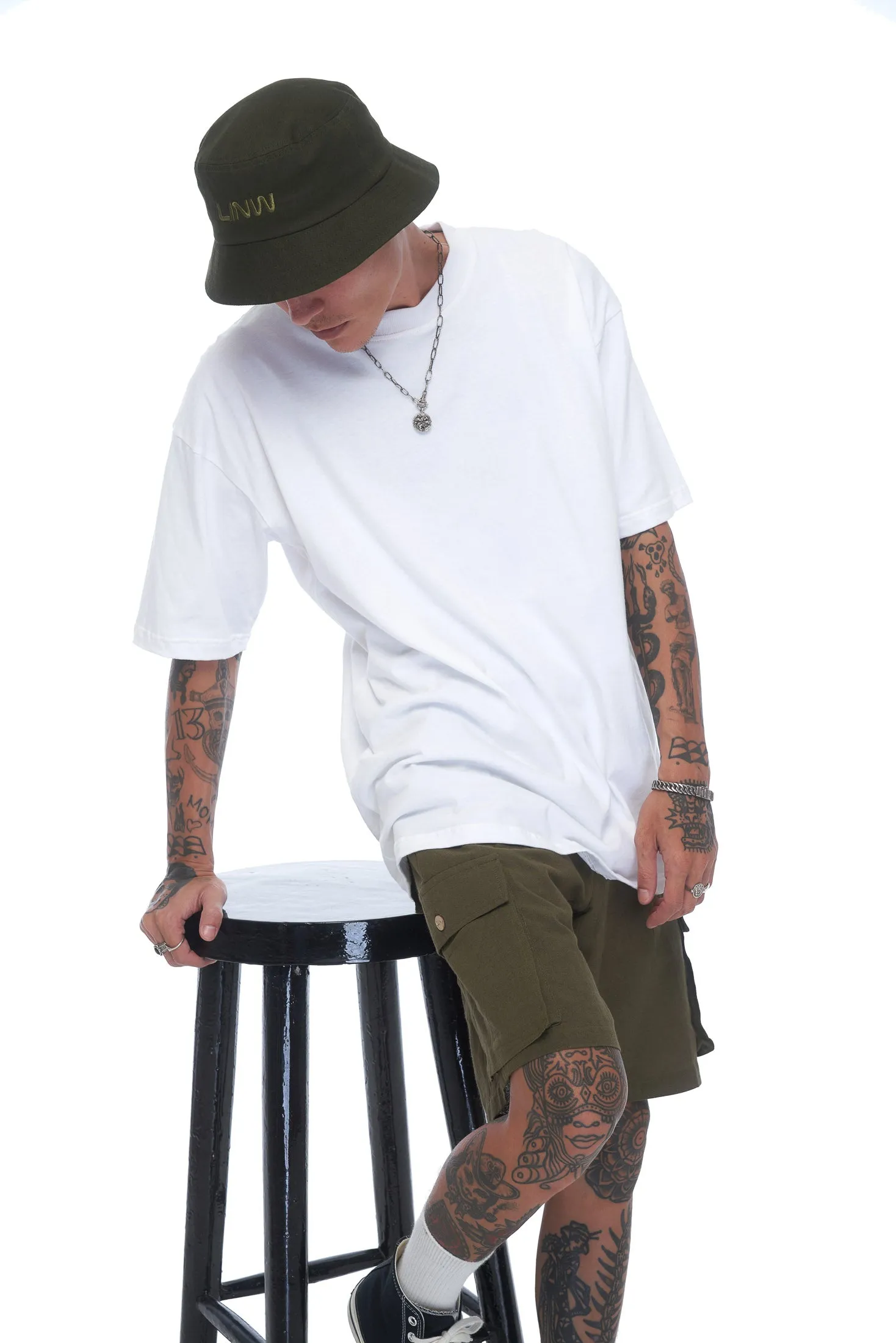 Essential Box Tee - White