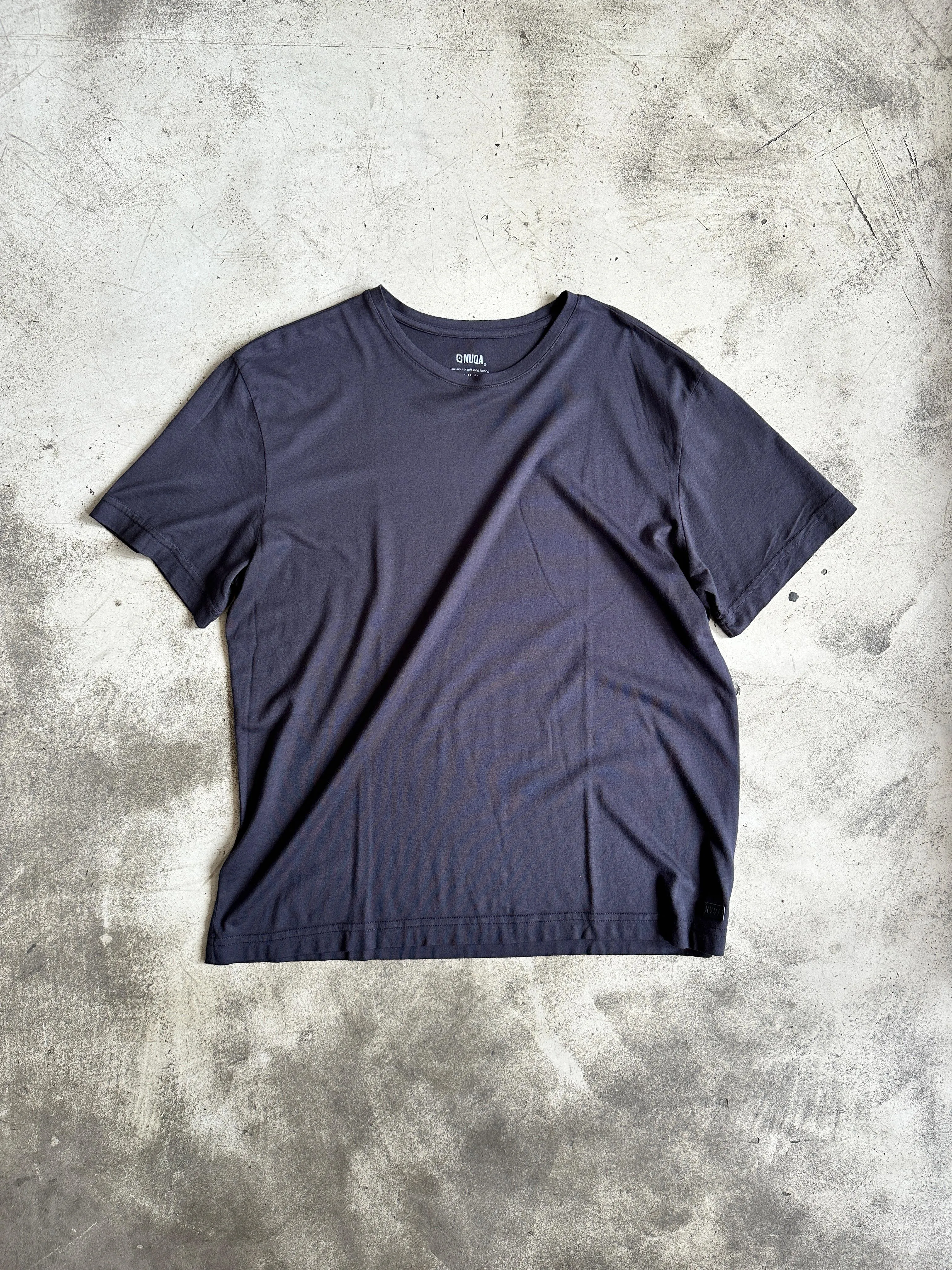 Essential Pima Tee - Charcoal Art