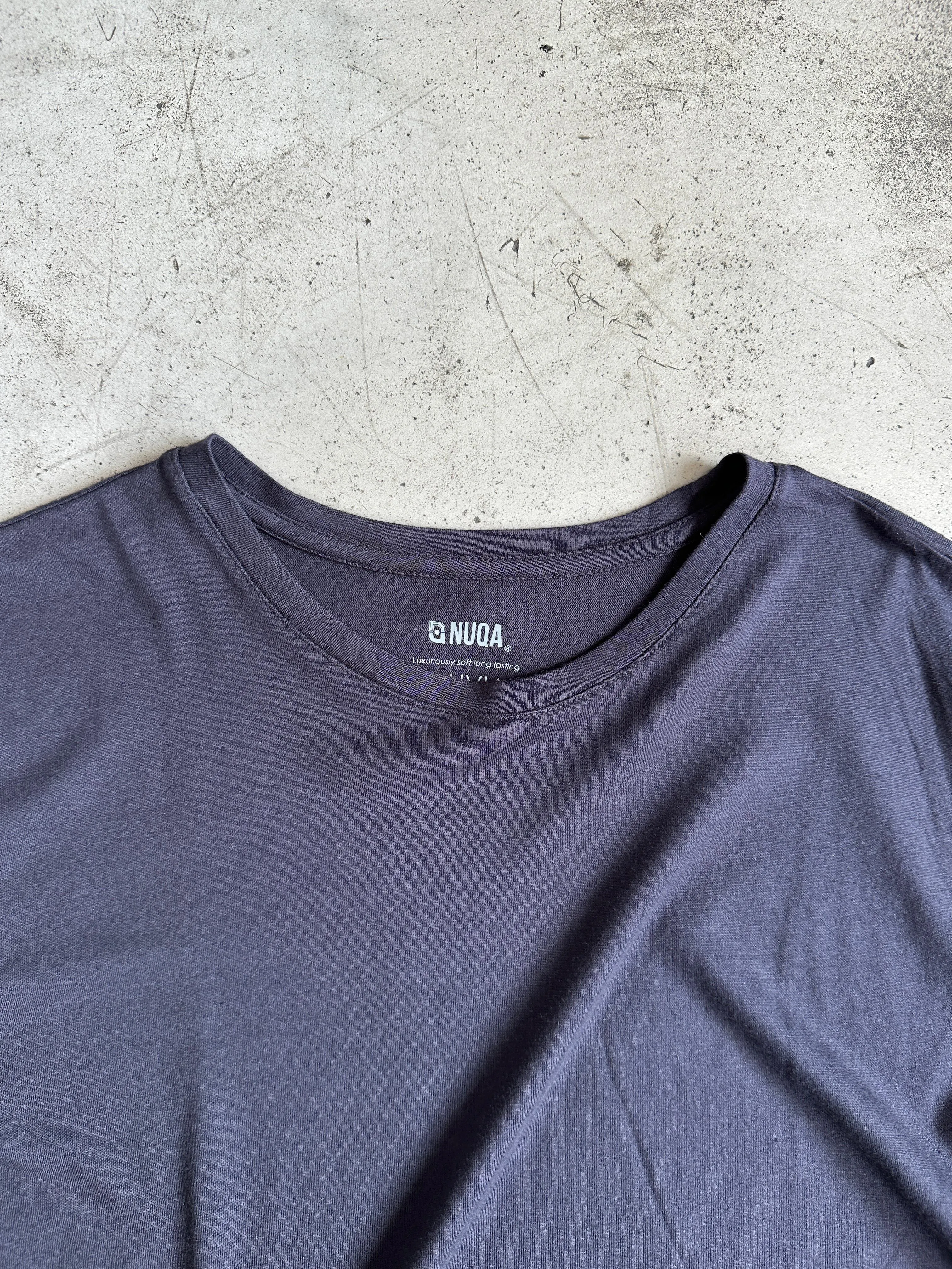 Essential Pima Tee - Charcoal Art