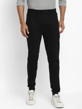 Essentials Black Solid Joggers