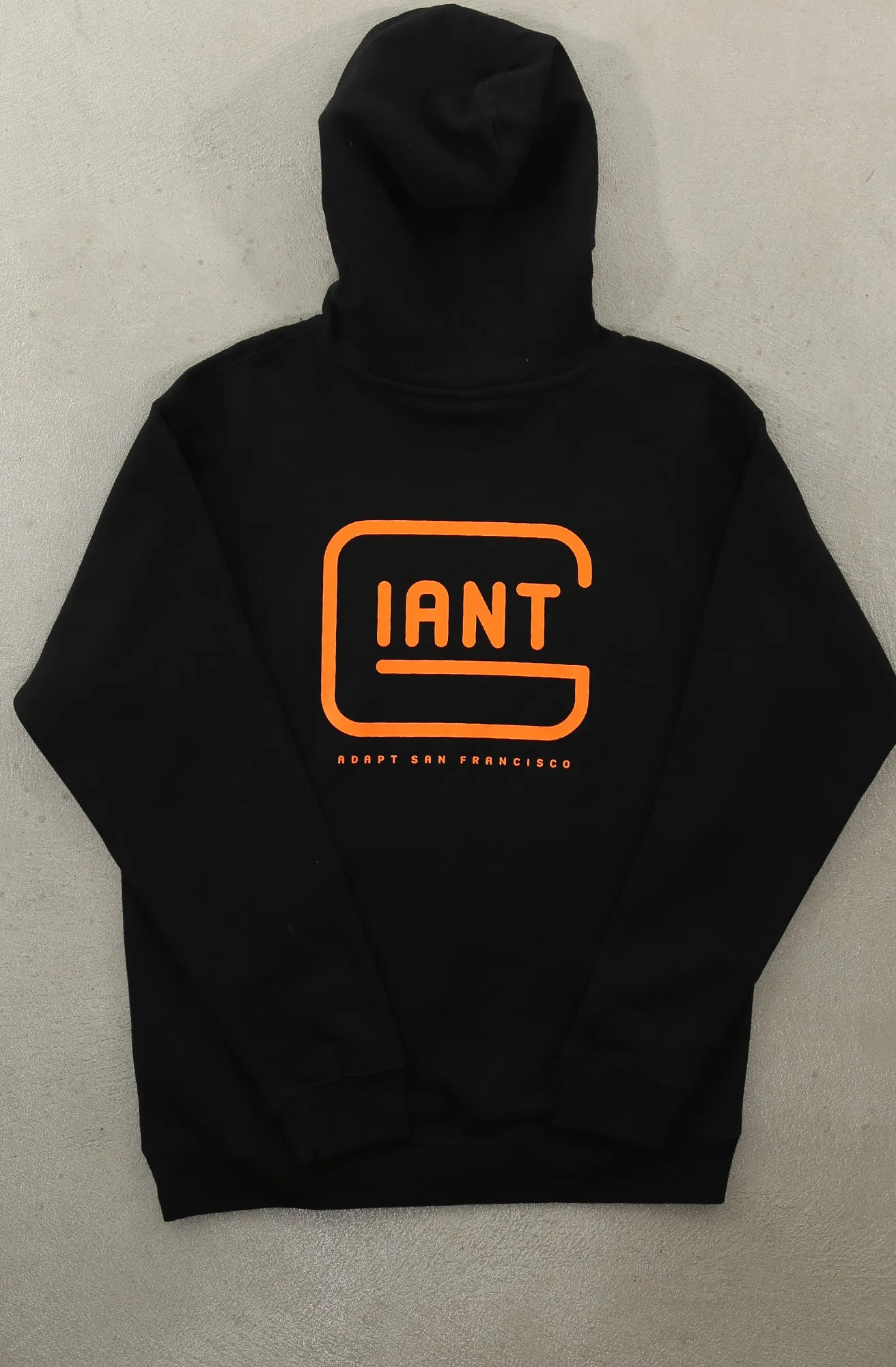 Giant II (Men's Black Hoody)