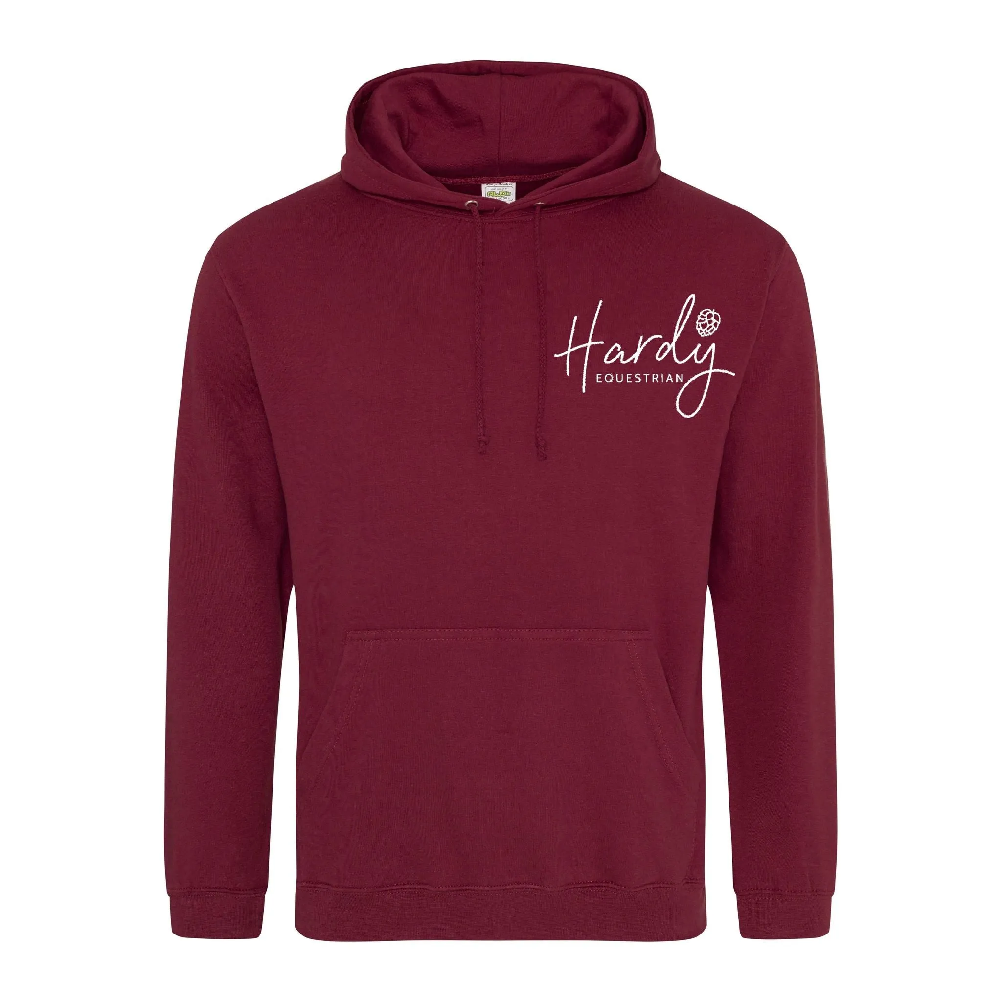 Hardy Equestrian Women's Ash Burgundy Hoodie