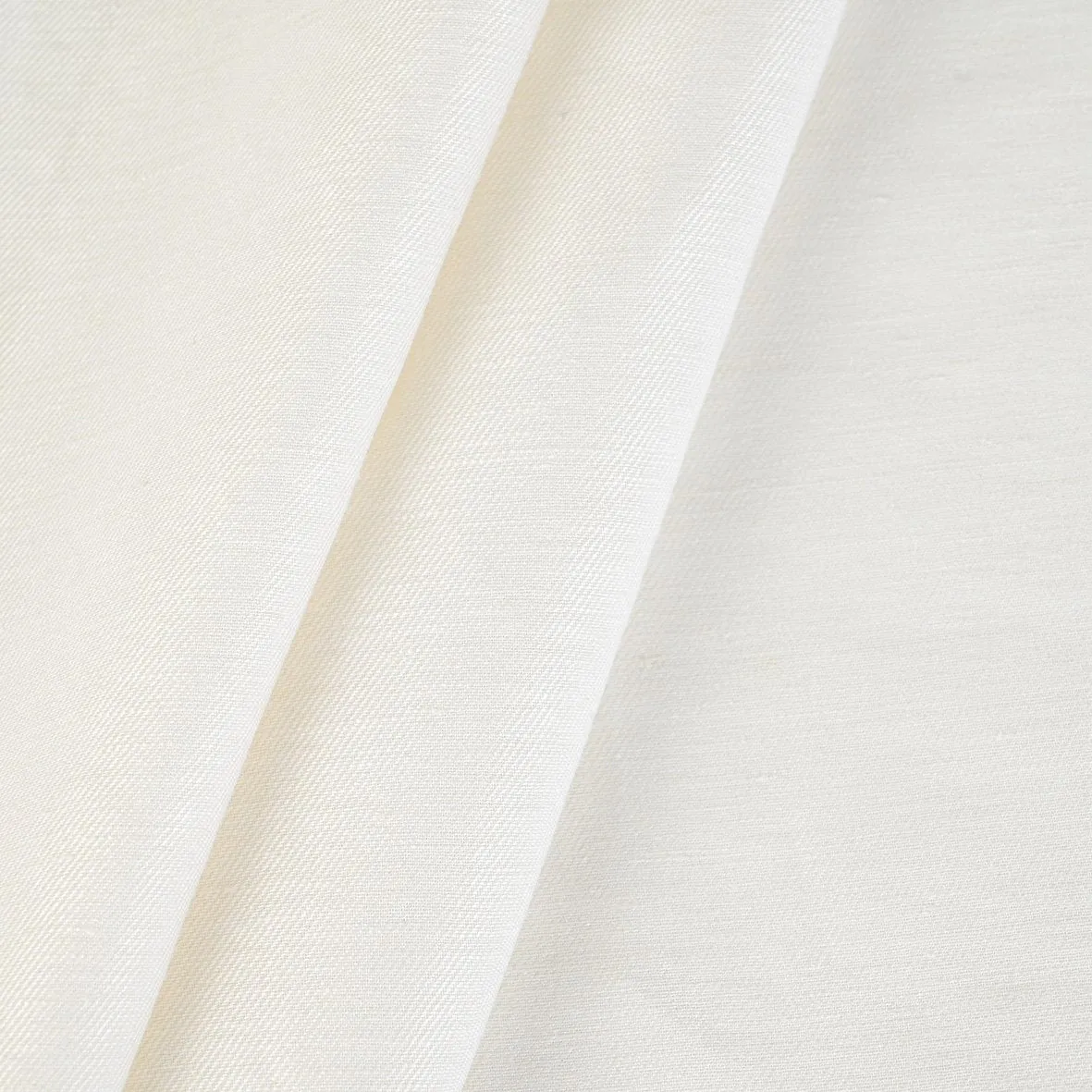 Ivory Linen Blend Fabric 97758