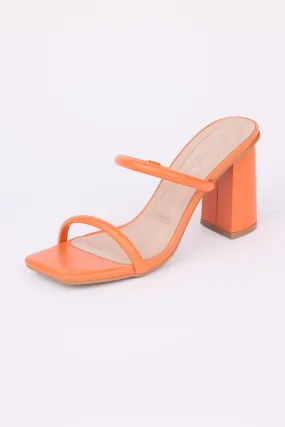 Kayce Heels- Orange