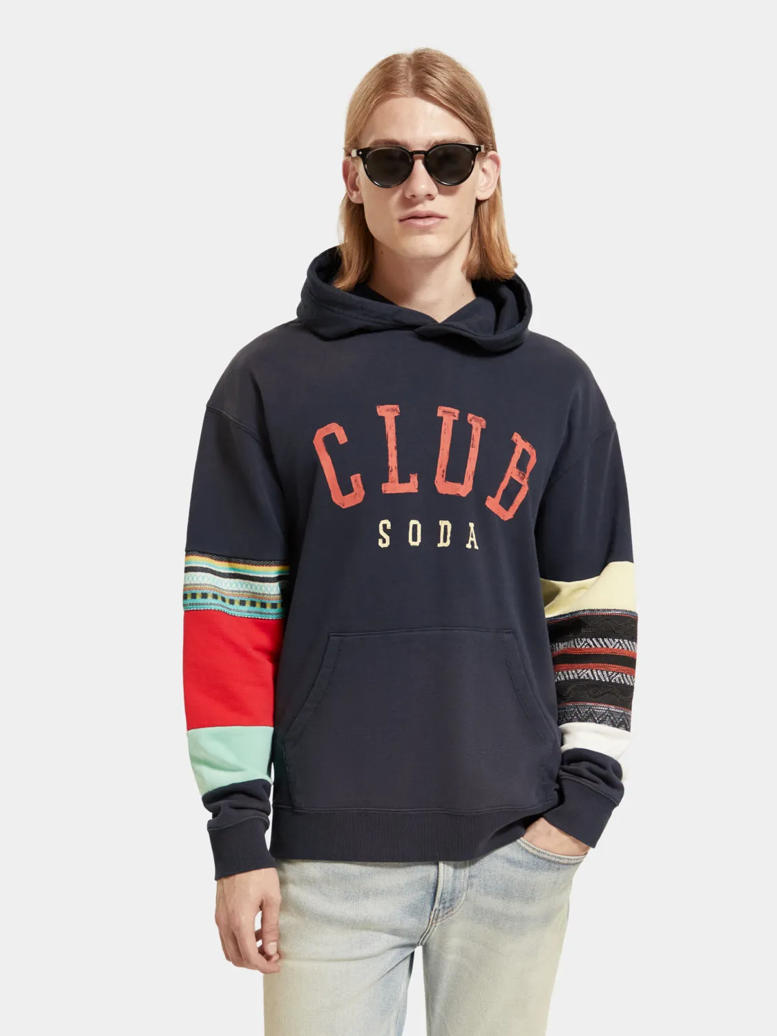 Relaxed-fit Club Soda hoodie