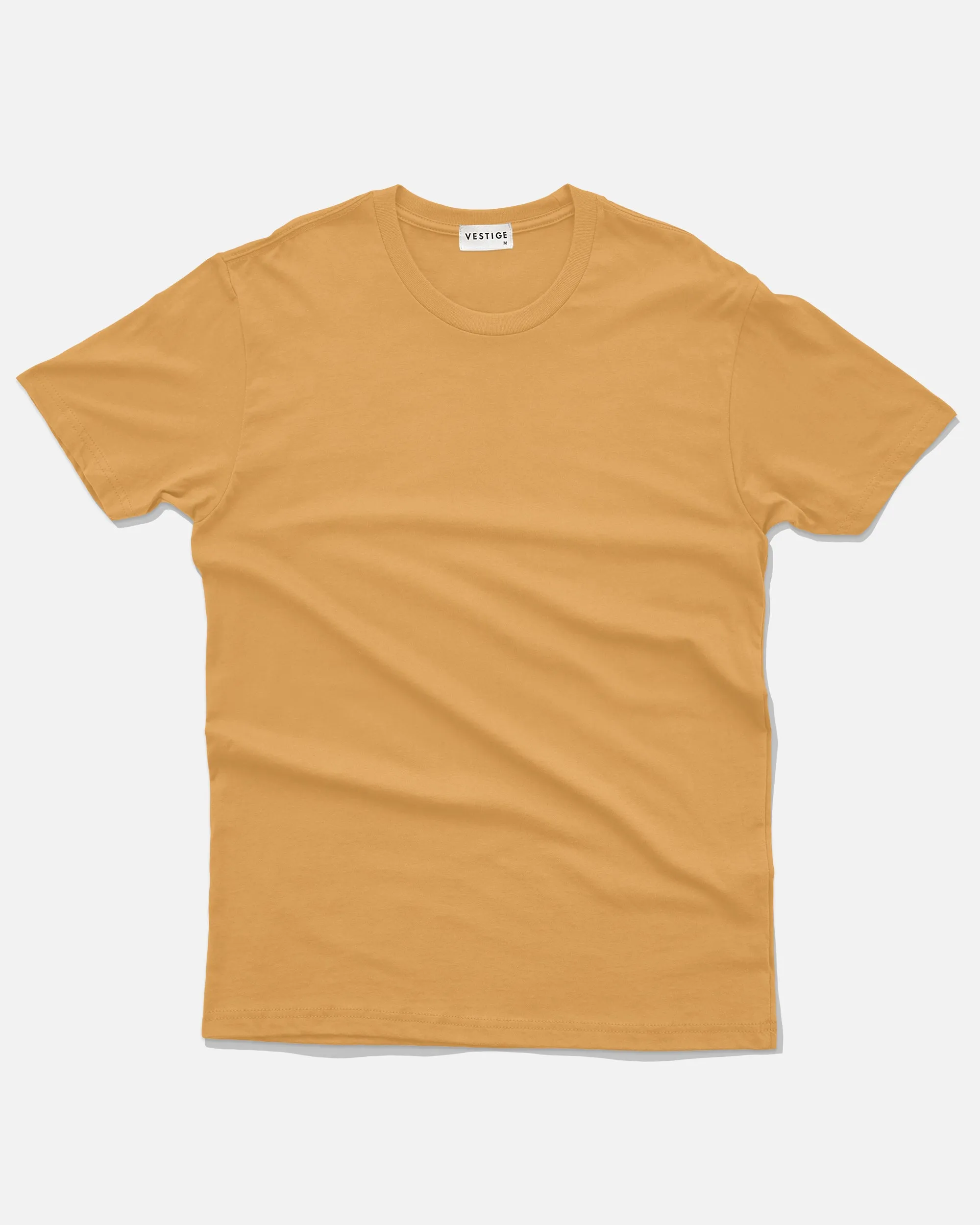 Solid Essential Tee, Golden Mango