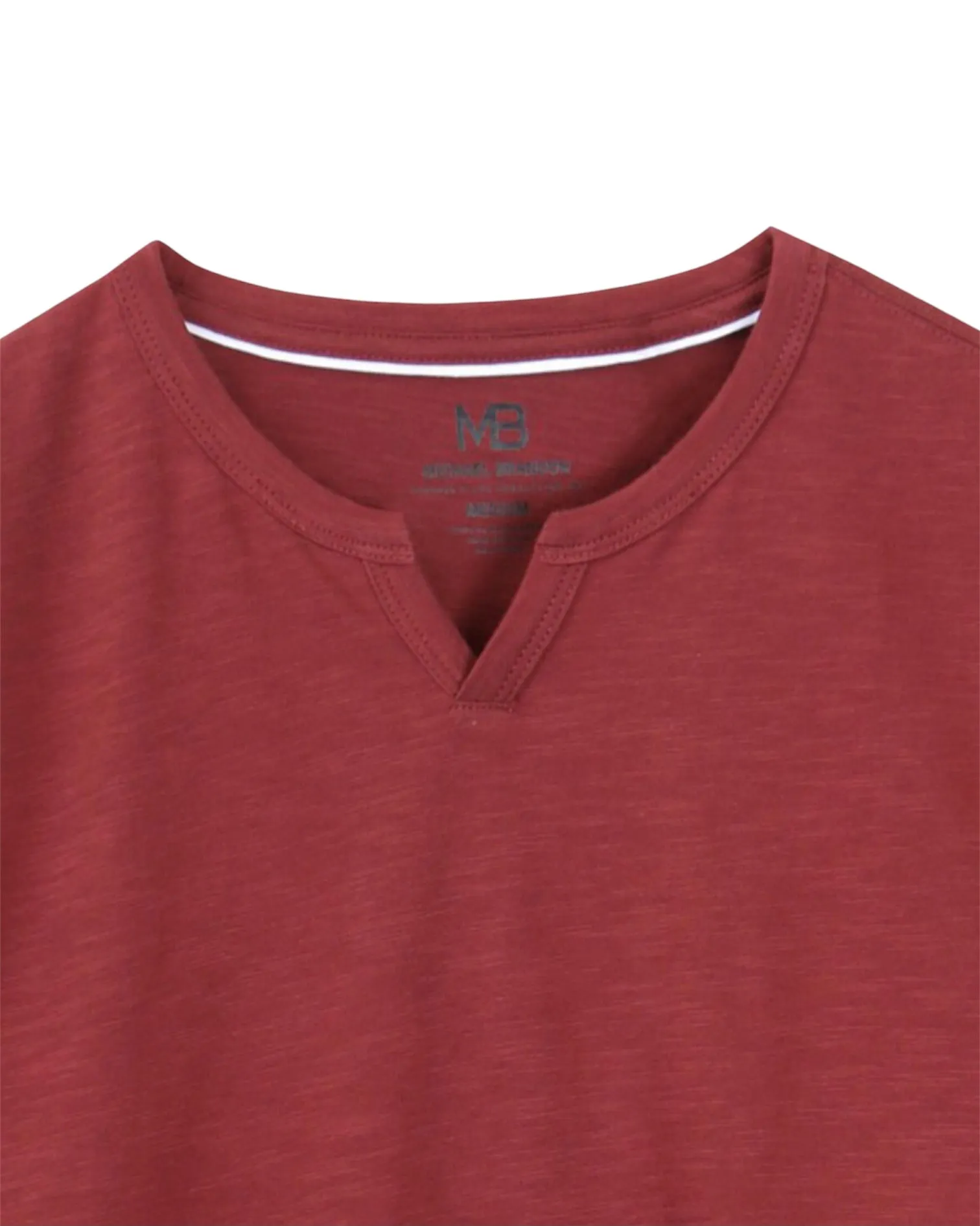 The Essential Redwood Notched V Tee