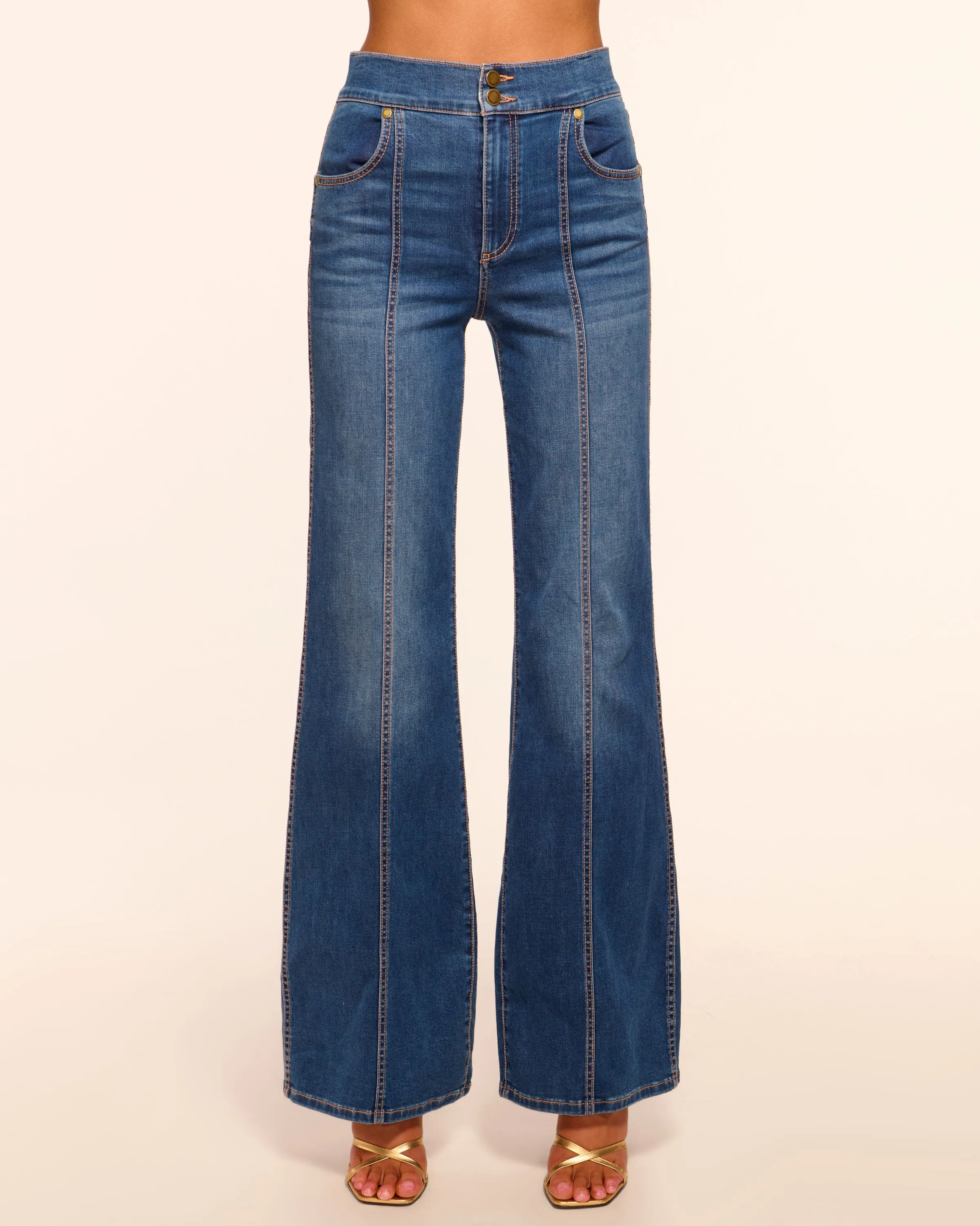 Tina High-Rise Flare Jean