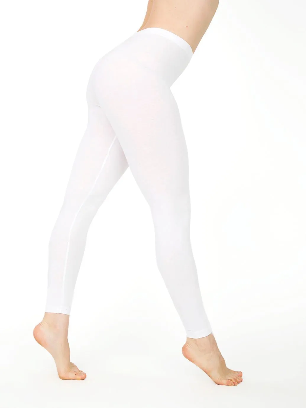 Women's Low Waist Slim Cropped Cotton Leisure Hip Leggings