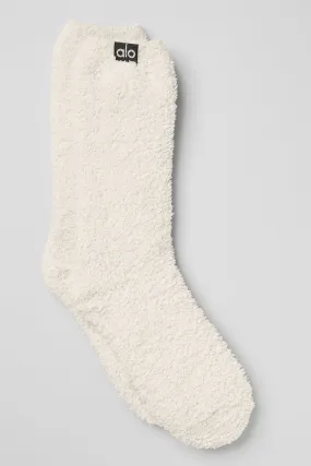 Women's Plush Lush Sock - Ivory